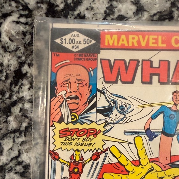 Marvel What If? Comic Book - Blue, Red, Yellow - Picture 2 of 4